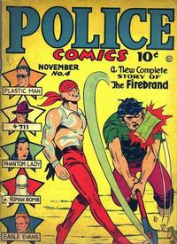 Cover Thumbnail for Police Comics (Quality Comics, 1941 series) #4