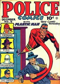 Cover Thumbnail for Police Comics (Quality Comics, 1941 series) #5