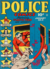 Cover Thumbnail for Police Comics (Quality Comics, 1941 series) #6