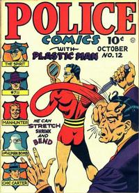 Cover for Police Comics (Quality Comics, 1941 series) #12