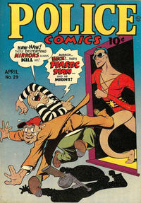 Cover Thumbnail for Police Comics (Quality Comics, 1941 series) #29