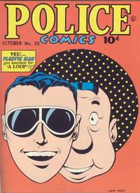 Cover for Police Comics (Quality Comics, 1941 series) #35