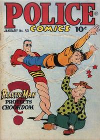 Cover Thumbnail for Police Comics (Quality Comics, 1941 series) #50