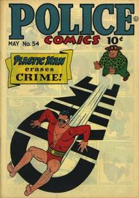 Cover Thumbnail for Police Comics (Quality Comics, 1941 series) #54