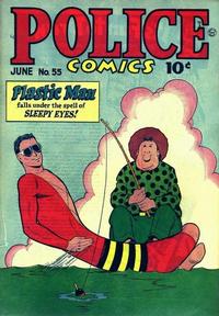Cover for Police Comics (Quality Comics, 1941 series) #55