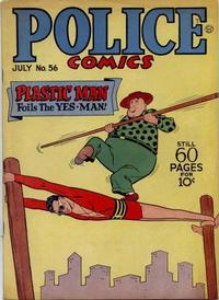 Cover Thumbnail for Police Comics (Quality Comics, 1941 series) #56