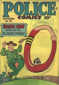 Cover Thumbnail for Police Comics (Quality Comics, 1941 series) #58