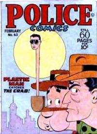 Cover for Police Comics (Quality Comics, 1941 series) #63