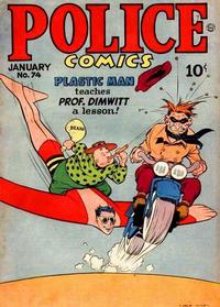 Cover Thumbnail for Police Comics (Quality Comics, 1941 series) #74