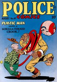 Cover Thumbnail for Police Comics (Quality Comics, 1941 series) #81