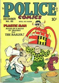 Cover for Police Comics (Quality Comics, 1941 series) #85
