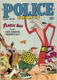Cover Thumbnail for Police Comics (Quality Comics, 1941 series) #91