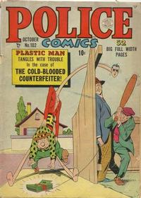 Cover Thumbnail for Police Comics (Quality Comics, 1941 series) #102