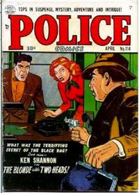 Cover for Police Comics (Quality Comics, 1941 series) #114