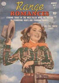 Cover Thumbnail for Range Romances (Quality Comics, 1949 series) #5