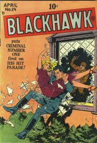 Cover Thumbnail for Blackhawk (Quality Comics, 1944 series) #24