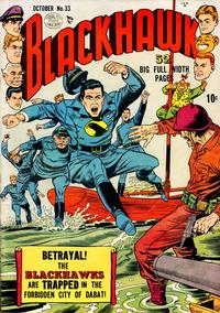 Cover Thumbnail for Blackhawk (Quality Comics, 1944 series) #33