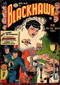 Cover for Blackhawk (Quality Comics, 1944 series) #39