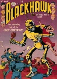 Cover for Blackhawk (Quality Comics, 1944 series) #42