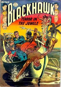 Cover Thumbnail for Blackhawk (Quality Comics, 1944 series) #54