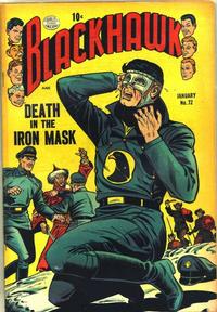 Cover for Blackhawk (Quality Comics, 1944 series) #72