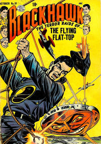 Cover for Blackhawk (Quality Comics, 1944 series) #81