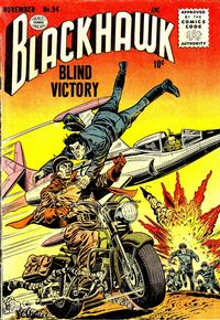 Cover Thumbnail for Blackhawk (Quality Comics, 1944 series) #94