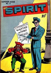 Cover Thumbnail for The Spirit (Quality Comics, 1944 series) #5