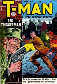 Cover Thumbnail for T-Man (Quality Comics, 1951 series) #17