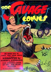Cover for Doc Savage Comics (Street and Smith, 1940 series) #v1#7 [7]