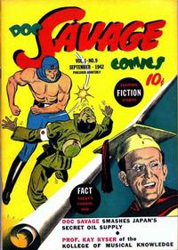 Cover Thumbnail for Doc Savage Comics (Street and Smith, 1940 series) #v1#9 [9]