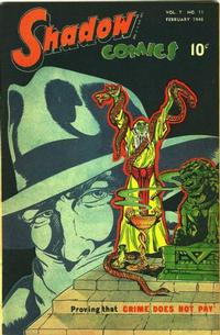 Cover for Shadow Comics (Street and Smith, 1940 series) #v7#11 [83]