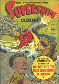 Cover Thumbnail for Supersnipe Comics (Street and Smith, 1942 series) #v1#6 [6]