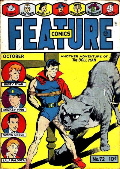 Cover for Feature Comics (Quality Comics, 1939 series) #72