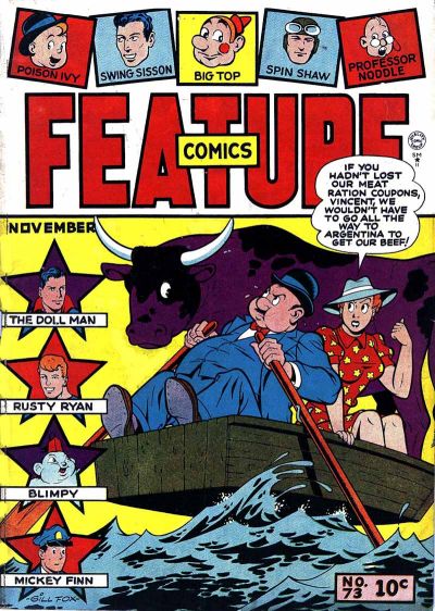 Cover for Feature Comics (Quality Comics, 1939 series) #73