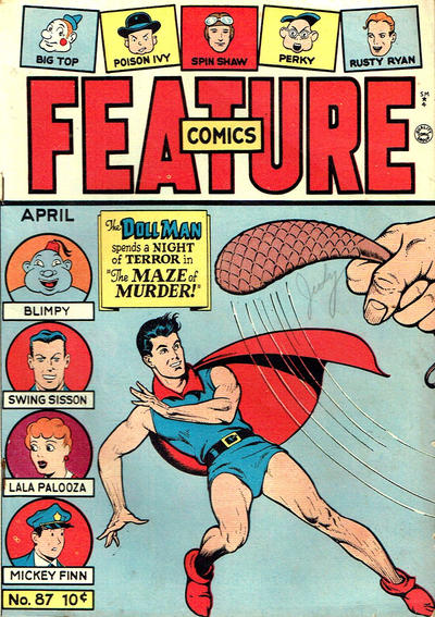 Cover for Feature Comics (Quality Comics, 1939 series) #87