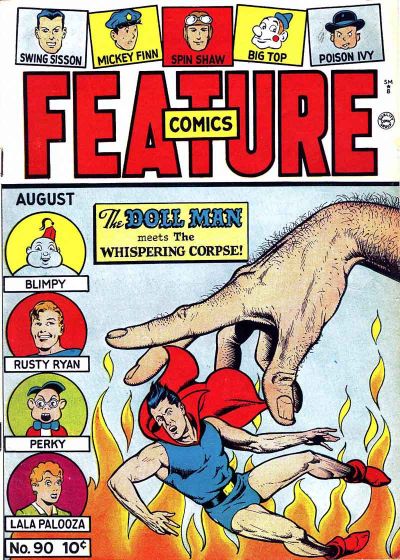 Cover for Feature Comics (Quality Comics, 1939 series) #90