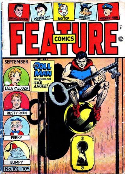 Cover for Feature Comics (Quality Comics, 1939 series) #102