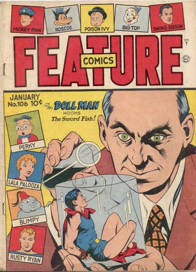 Cover for Feature Comics (Quality Comics, 1939 series) #106