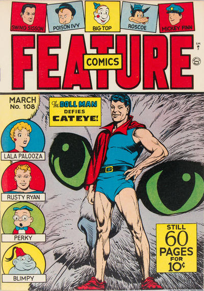 Cover for Feature Comics (Quality Comics, 1939 series) #108
