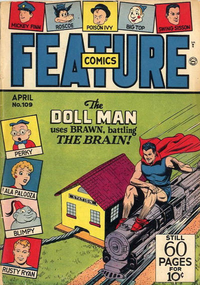 Cover for Feature Comics (Quality Comics, 1939 series) #109