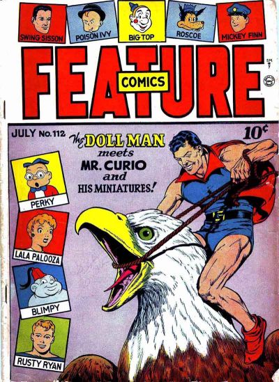 Cover for Feature Comics (Quality Comics, 1939 series) #112