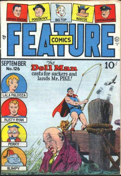 Cover for Feature Comics (Quality Comics, 1939 series) #126