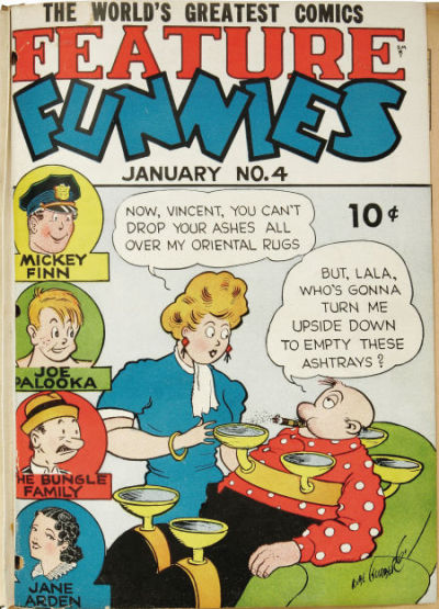 Cover for Feature Funnies (Quality Comics, 1937 series) #4