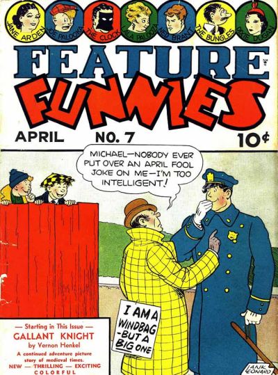Cover for Feature Funnies (Quality Comics, 1937 series) #7