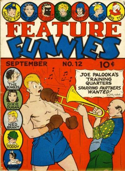 Cover for Feature Funnies (Quality Comics, 1937 series) #12