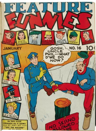 Cover for Feature Funnies (Quality Comics, 1937 series) #16