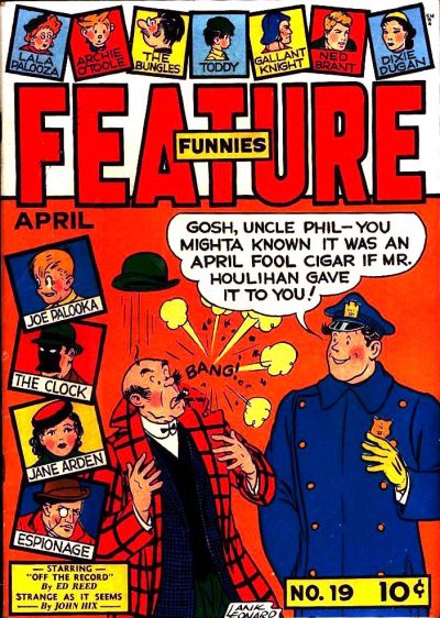 Cover for Feature Funnies (Quality Comics, 1937 series) #19