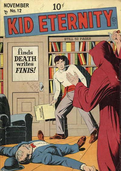 Cover for Kid Eternity (Quality Comics, 1946 series) #12