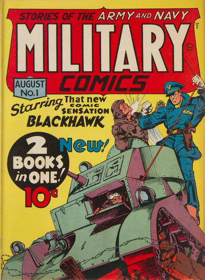 Cover for Military Comics (Quality Comics, 1941 series) #1
